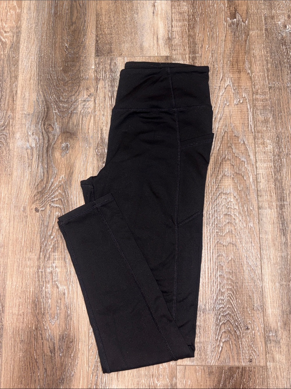 Kyodan Black Women's Performance Leggings with Side Pocket